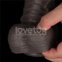 LoveToy Nature Cock Gode Iksel Cock 34 x 6 cm Marron